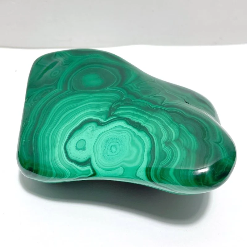 4 Pieces High Quality Polished Malachite Free Form - Image 2
