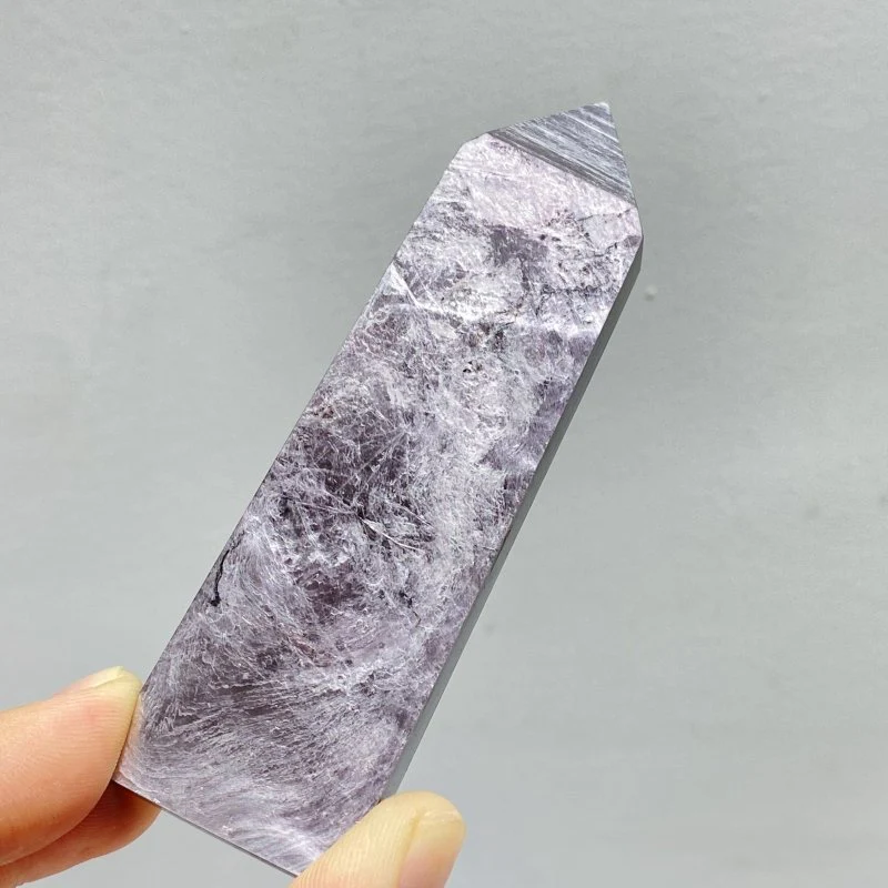 26 Pieces Purple Lepidolite Tower Points - Image 2