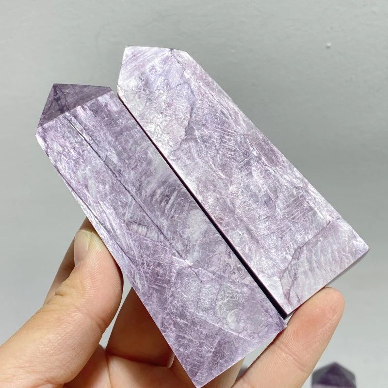 26 Pieces Purple Lepidolite Tower Points - Image 6