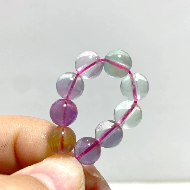 Rainbow Fluorite Bracelet Wholesale - Image 5