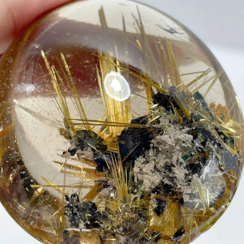 High Quality Rare Golden Rutile Crystal For Collection - Image 2