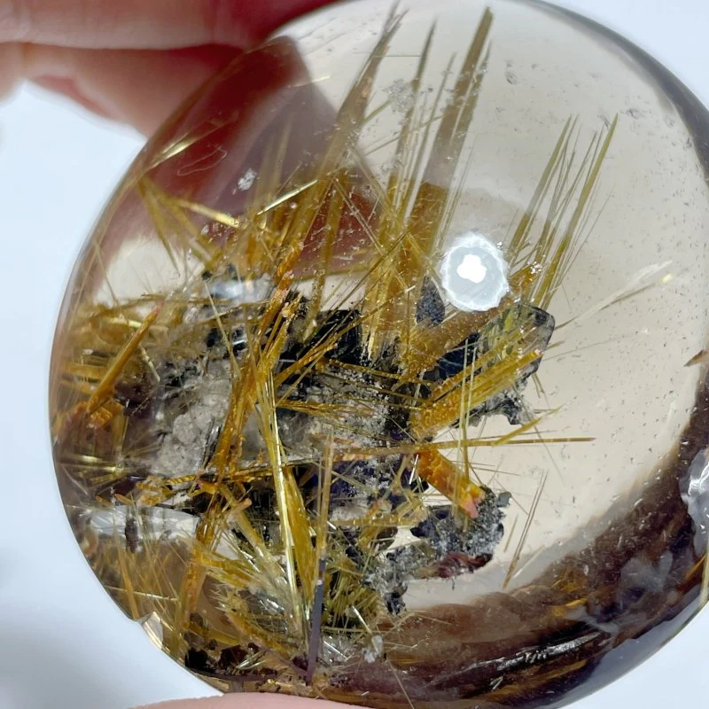 High Quality Rare Golden Rutile Crystal For Collection - Image 5