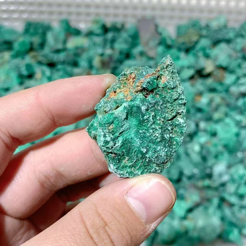 11lbs Natural Small Raw Malachite High Quality - Image 4