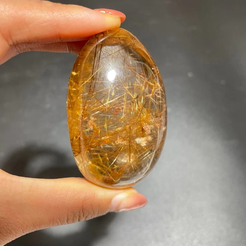 High Quality Rutile Crystal Palm - Image 3