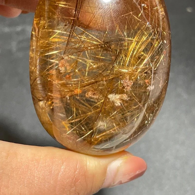 High Quality Rutile Crystal Palm - Image 4