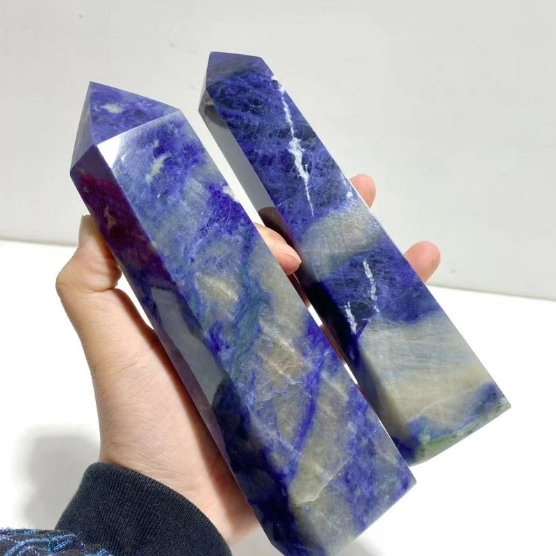 8 Pieces High Quality Sodalite Tower Points - Image 5