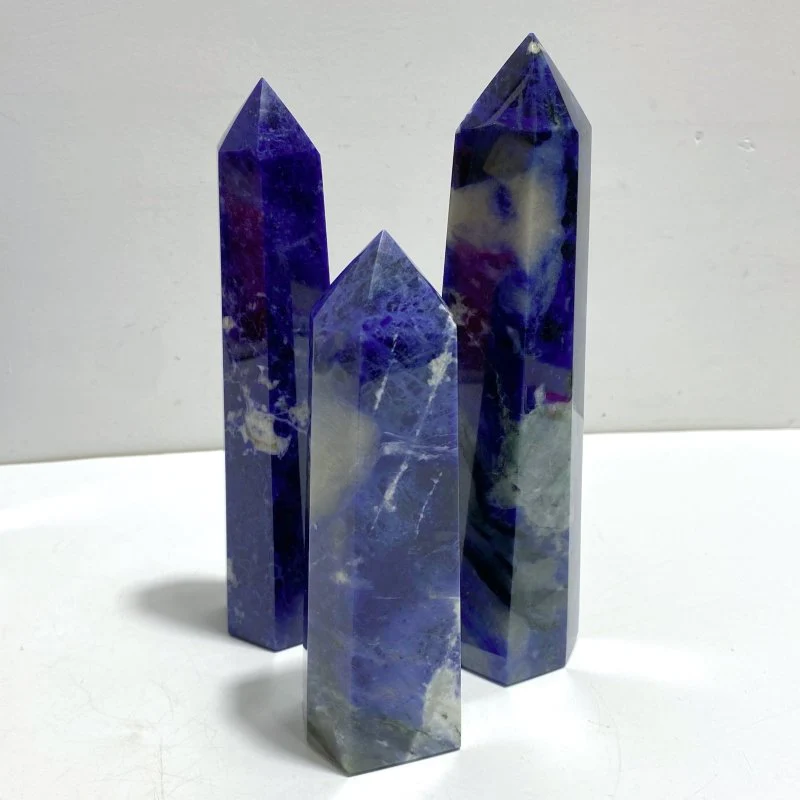 8 Pieces High Quality Sodalite Tower Points - Image 7