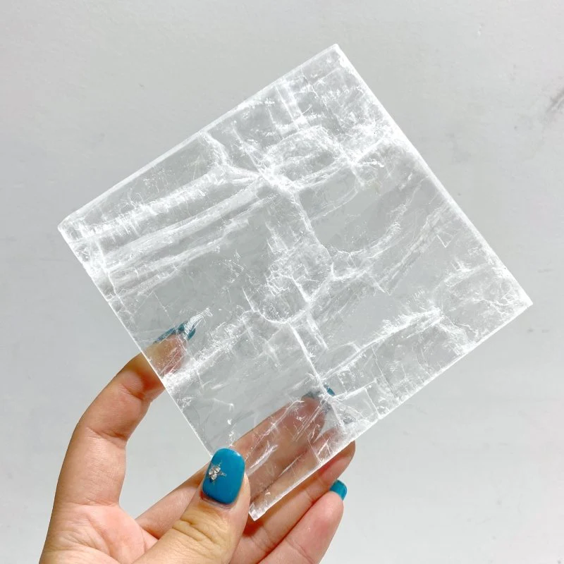 High Quality Square Clear Selenite Wholesale