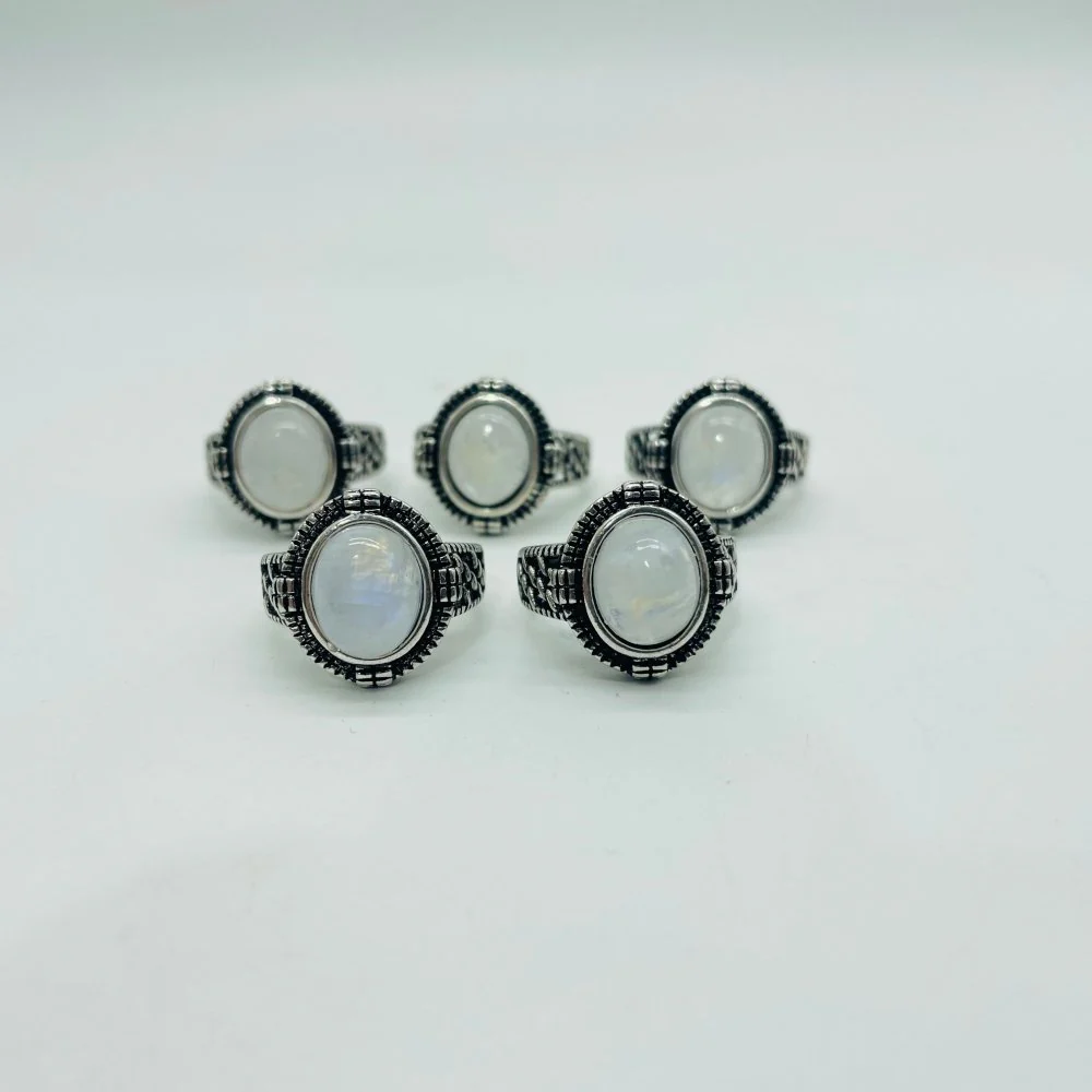 High Quality Sri Lanka Moonstone Ring Wholesale - Image 3