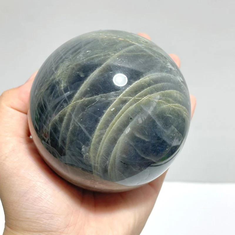 7 Pieces Large Labradorite Spheres Clearance - Image 2