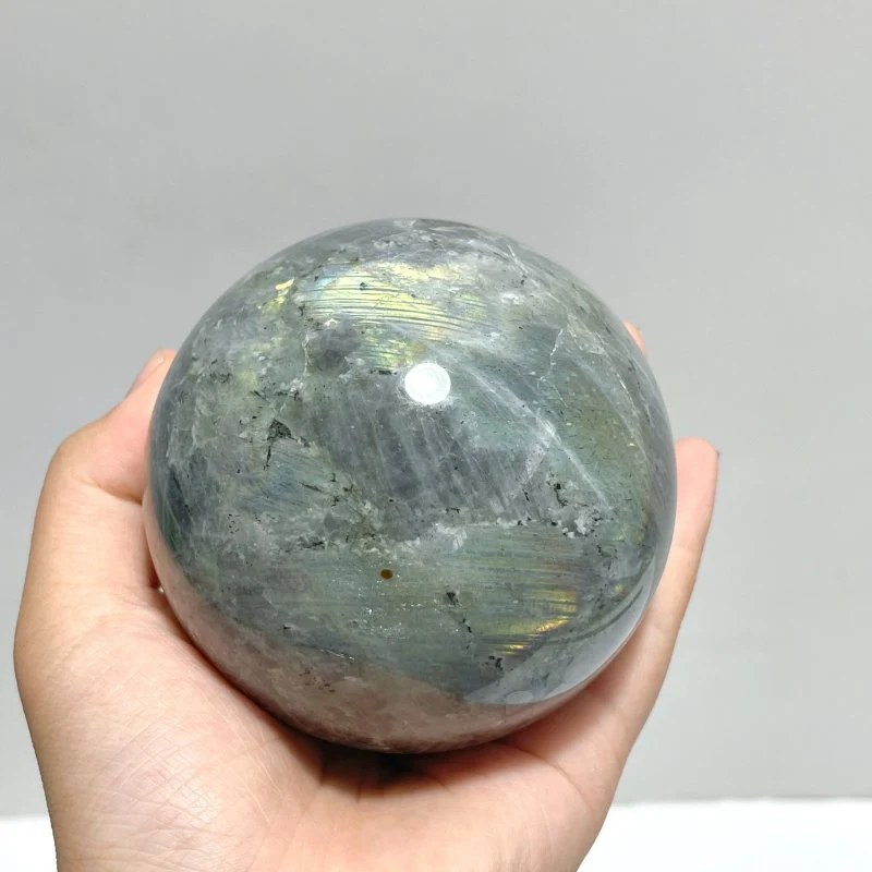 7 Pieces Large Labradorite Spheres Clearance - Image 3