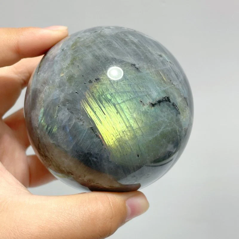 7 Pieces Large Labradorite Spheres Clearance - Image 4