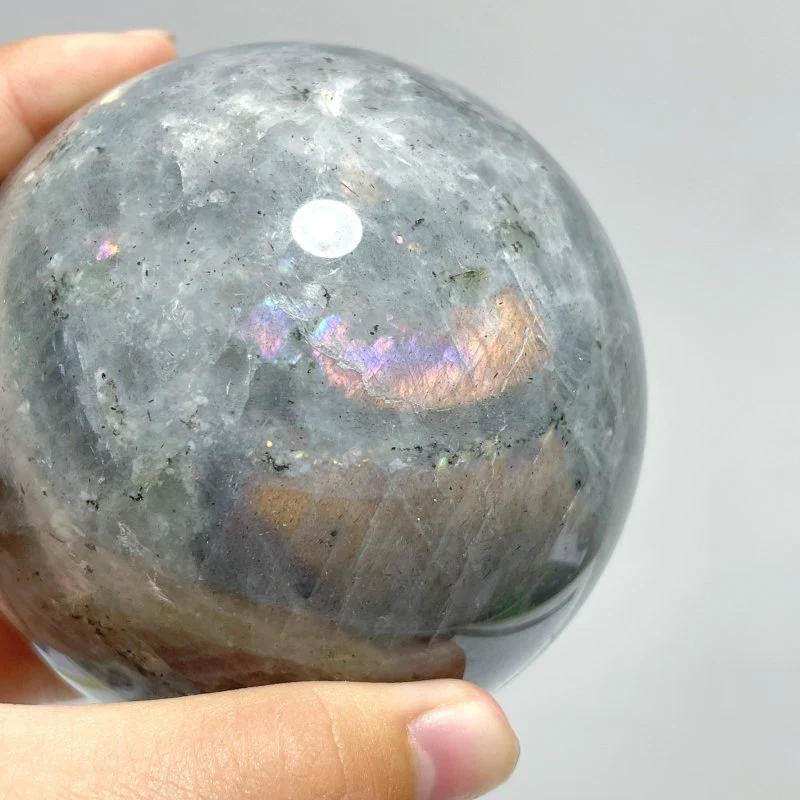 7 Pieces Large Labradorite Spheres Clearance - Image 5