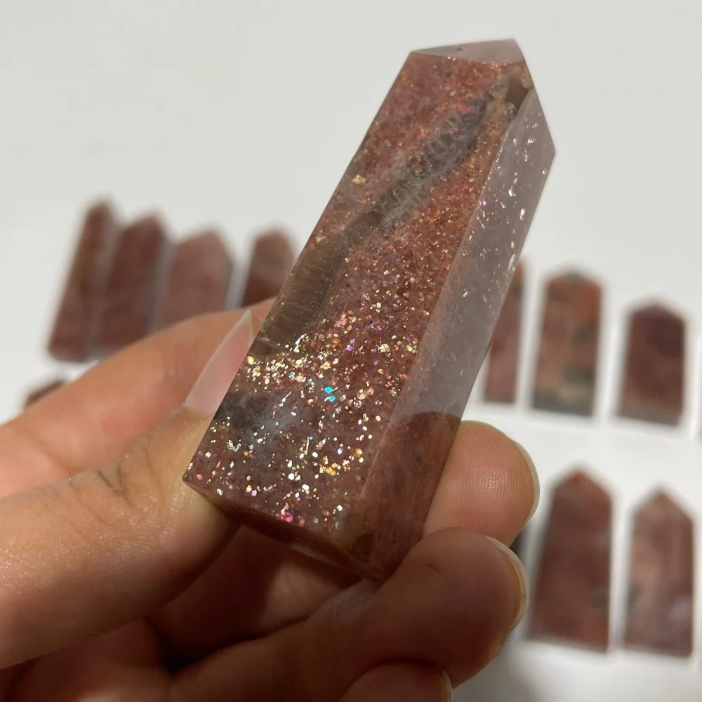 35 Pieces High Quality Sunstone Points - Image 6