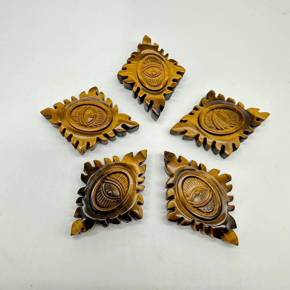 High Quality Tiger Eye Evil Eye Carving Wholesale - Image 2