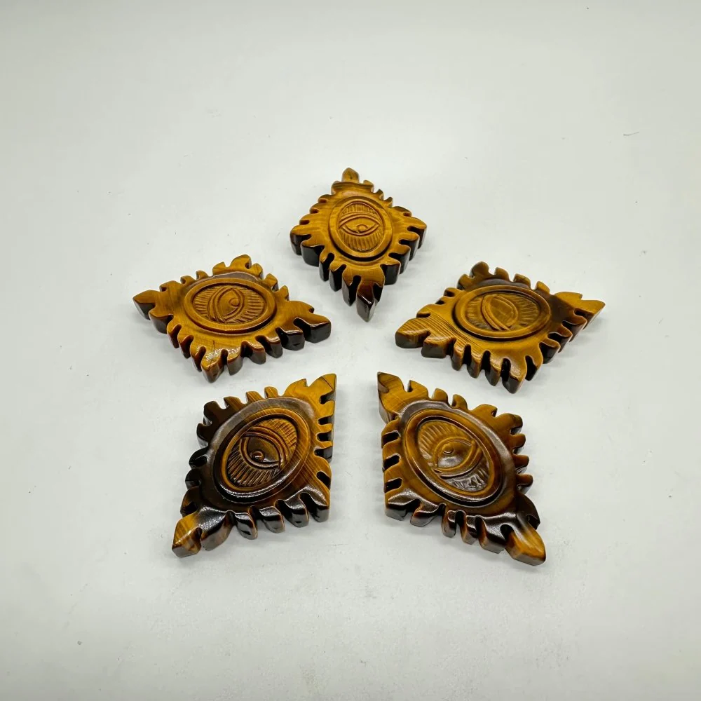 High Quality Tiger Eye Evil Eye Carving Wholesale - Image 3