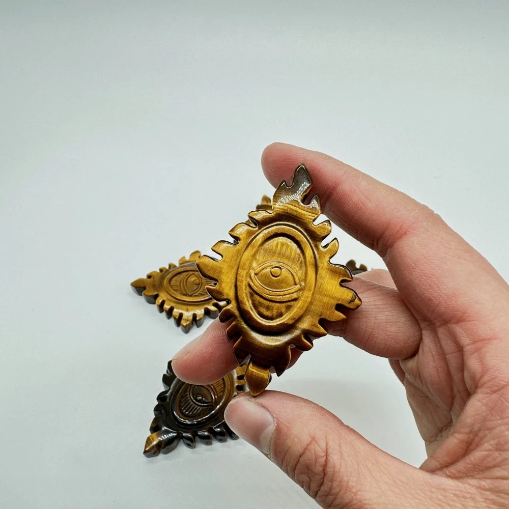 High Quality Tiger Eye Evil Eye Carving Wholesale - Image 4