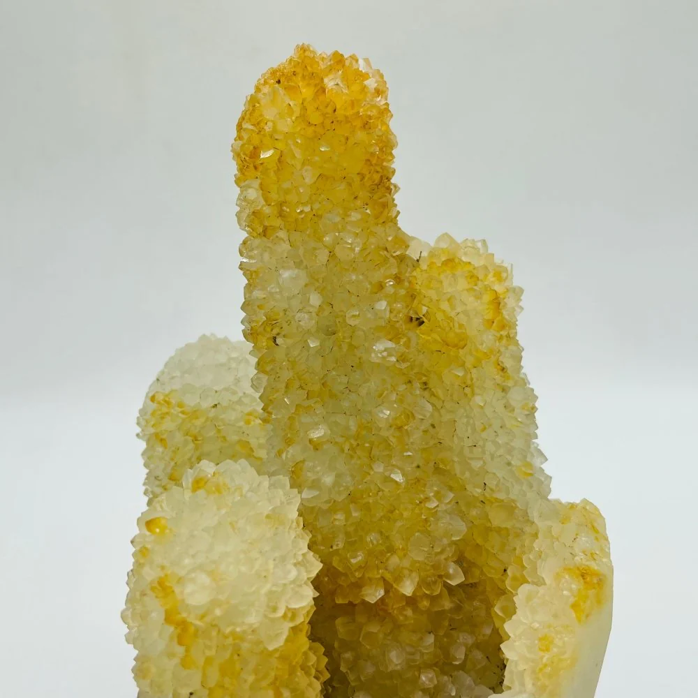 High Quality Yellow Cactus Quartz Cluster - Image 4
