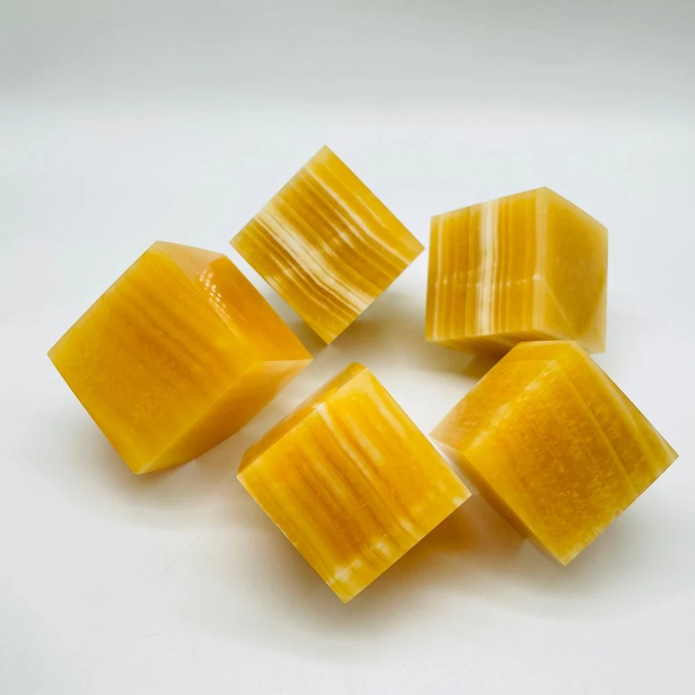 High Quality Yellow Calcite Cube Wholesale - Image 2