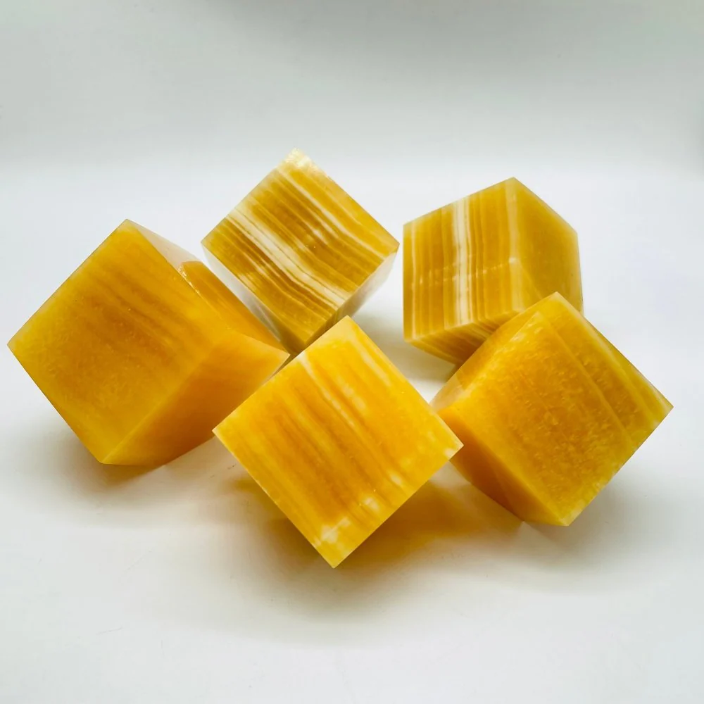 High Quality Yellow Calcite Cube Wholesale - Image 3