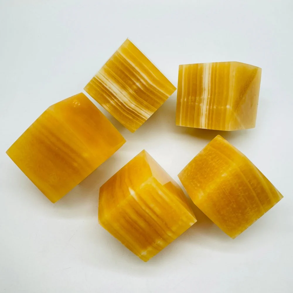 High Quality Yellow Calcite Cube Wholesale - Image 4