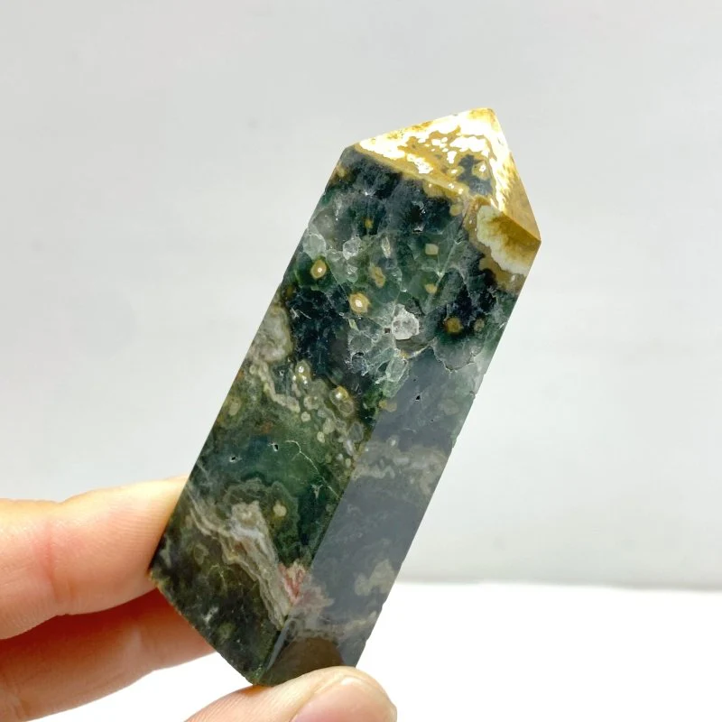 22 Pieces 8th Vein Ocean Jasper Tower - Image 6