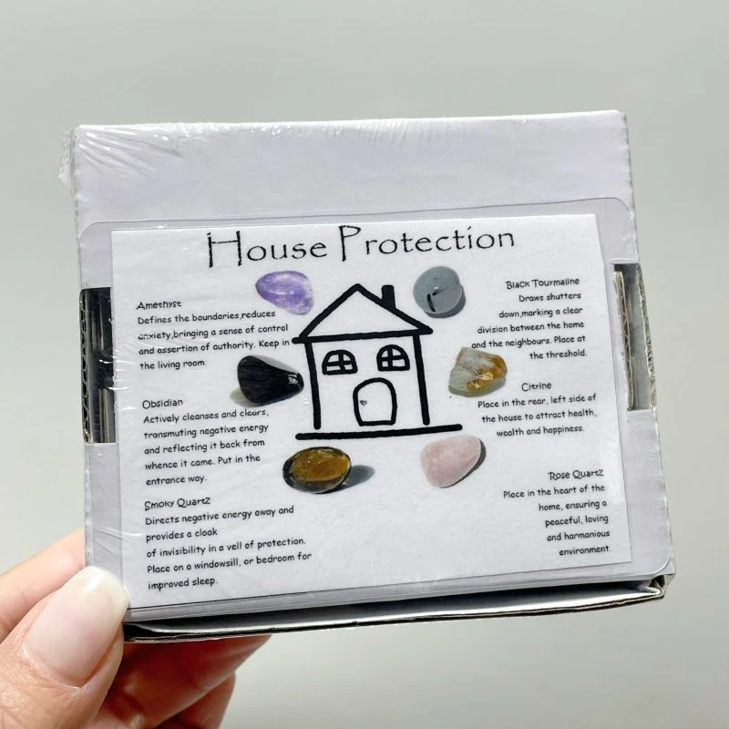 House Home Protection Crystal Set Gift Box Wholesale Shrink Wrap Packaging - Image 7