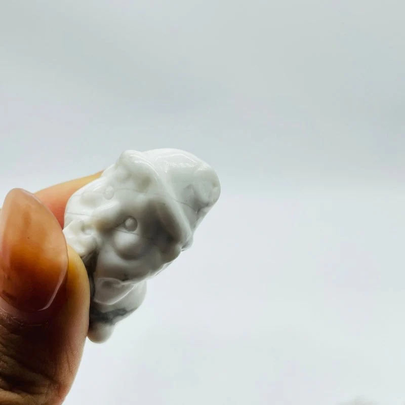 46 Pieces Howlite Christmas Santa Claus Carving Clearance(defective) - Image 7