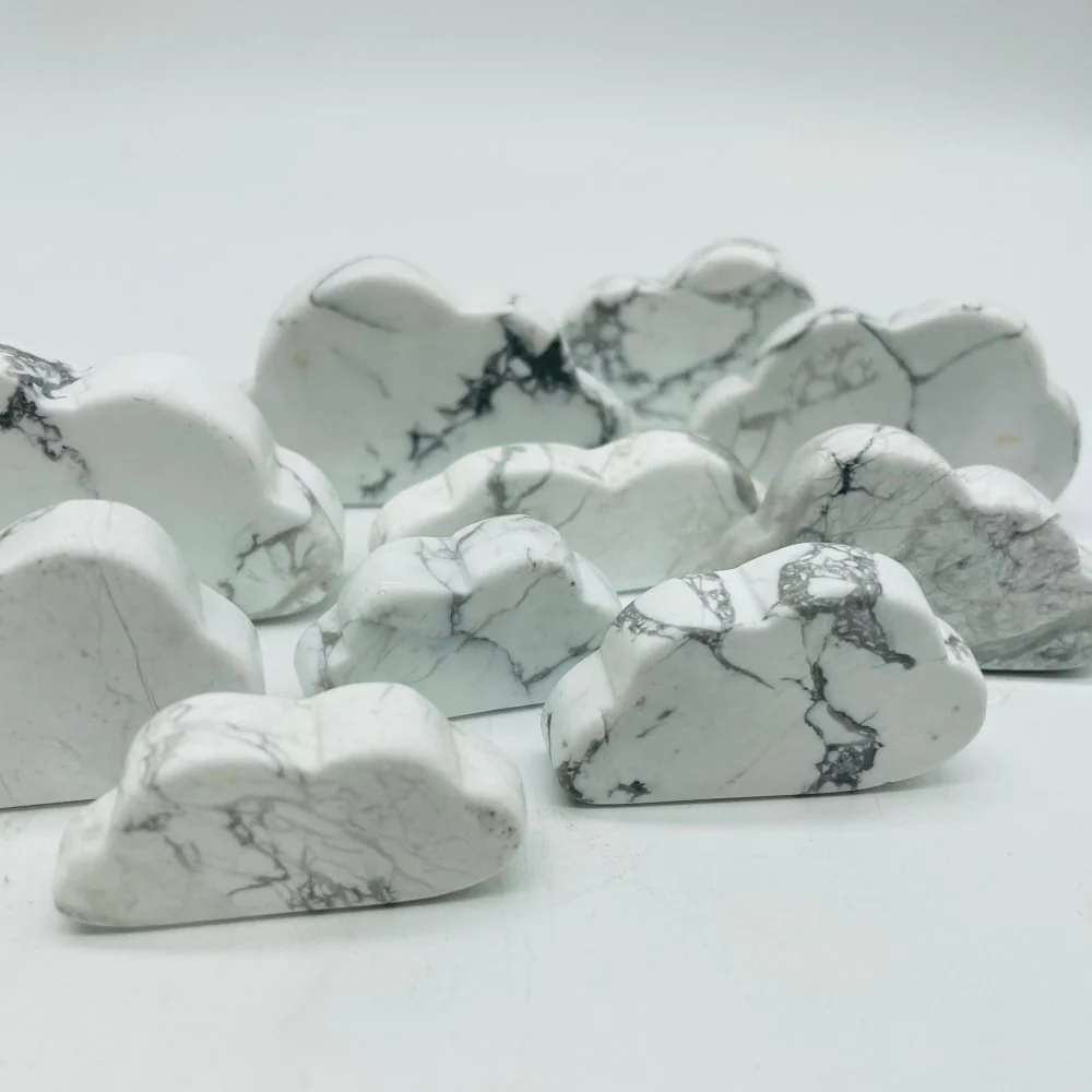 Howlite Cloud Carving Wholesale - Image 2
