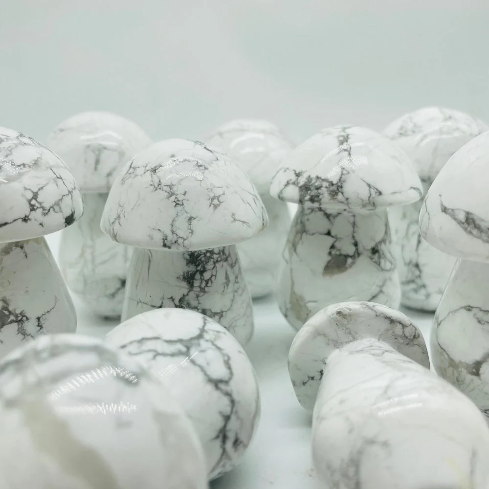 Howlite Mushroom Wholesale - Image 3