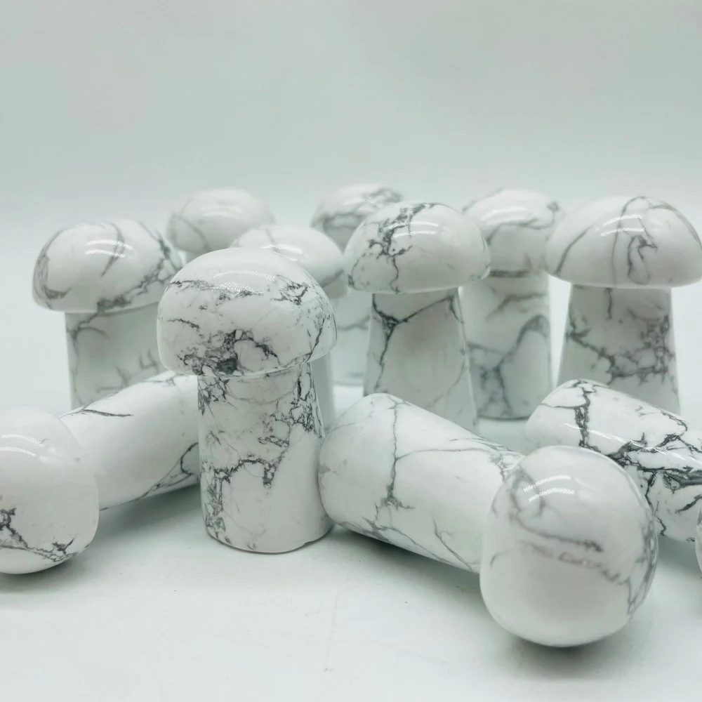 Howlite Mushrooms Wholesale - Image 2