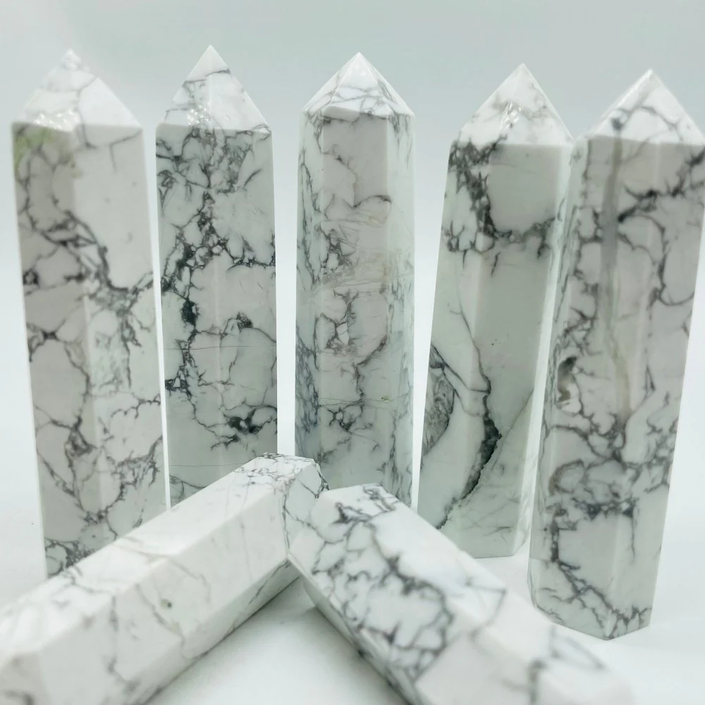 Howlite Point Tower Wholesale - Image 2