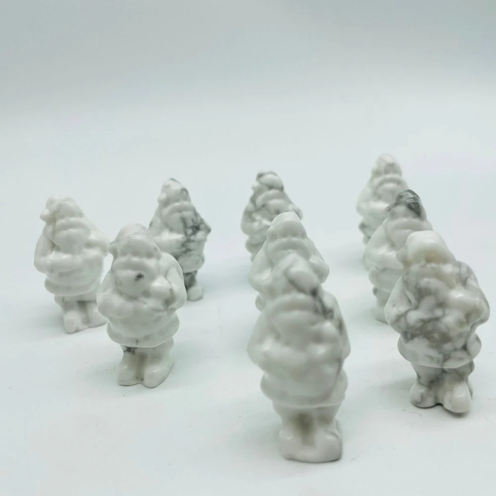 Howlite Santa Claus Carving Wholesale - Image 3