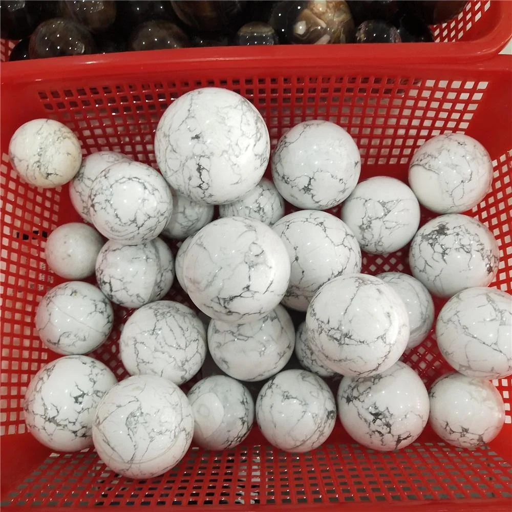 Howlite Spheres Wholesale 2-3in(5-7.5cm) - Image 4