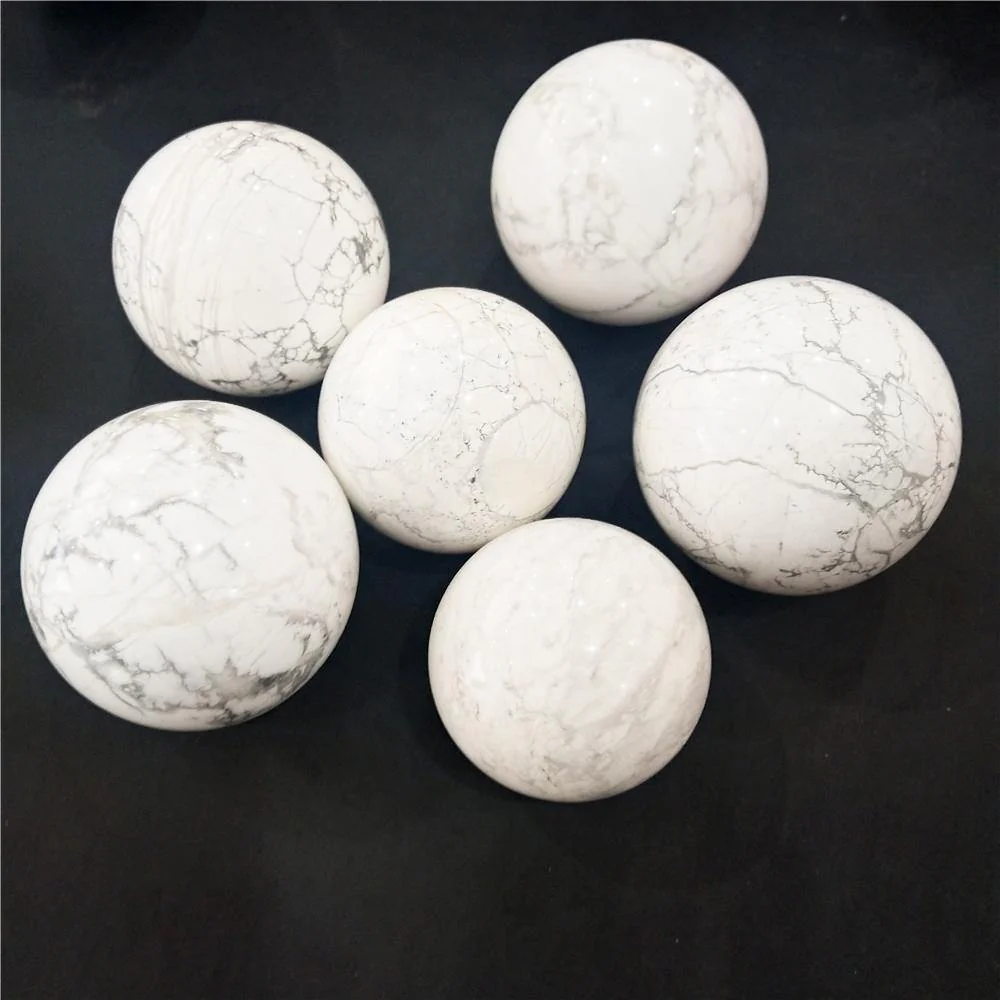 Howlite Spheres Wholesale 2-3in(5-7.5cm) - Image 7