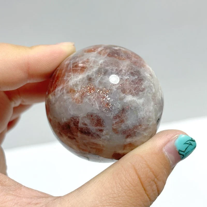 5-6cm Sunstone Spheres Ball Wholesale - Image 3