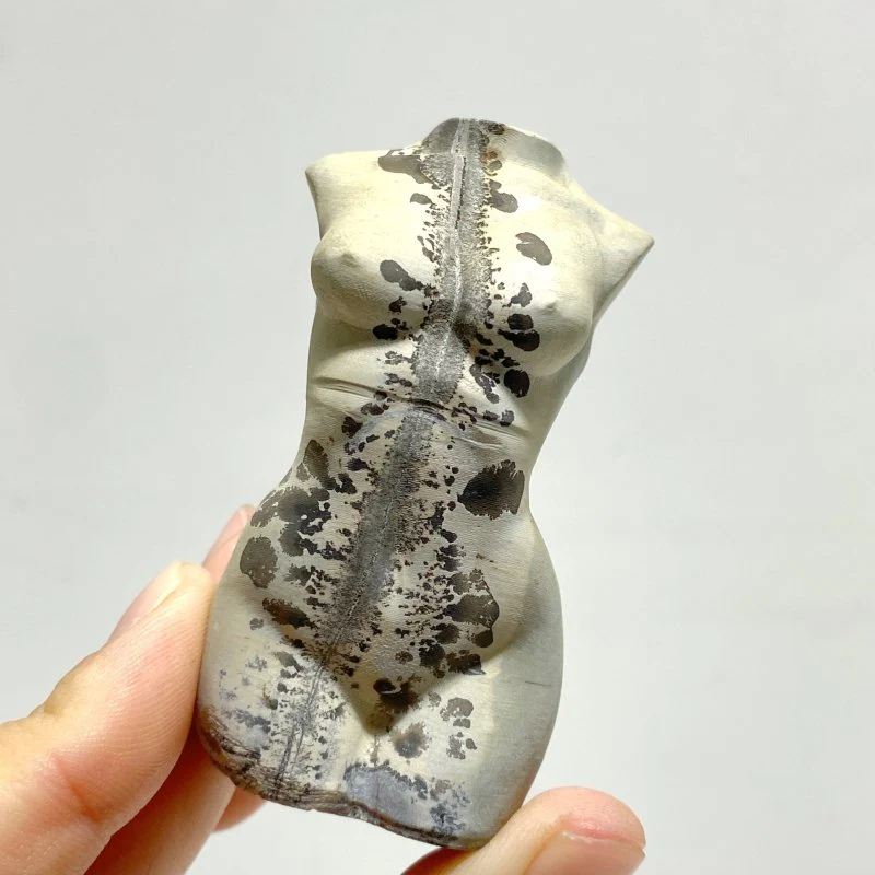 Ink Painting Stone Goddess Crystal Carving Wholesale - Image 3