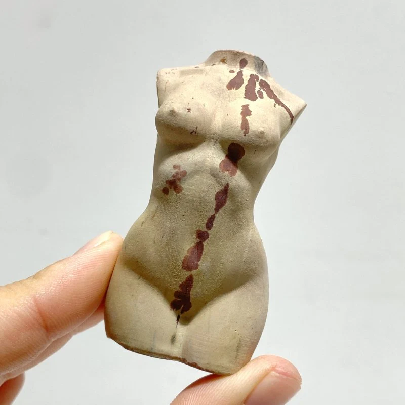 Ink Painting Stone Goddess Crystal Carving Wholesale - Image 4