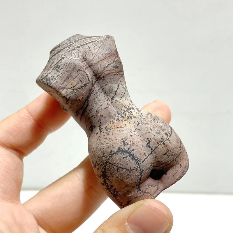 Ink Painting Stone Goddess Crystal Carving Wholesale - Image 6