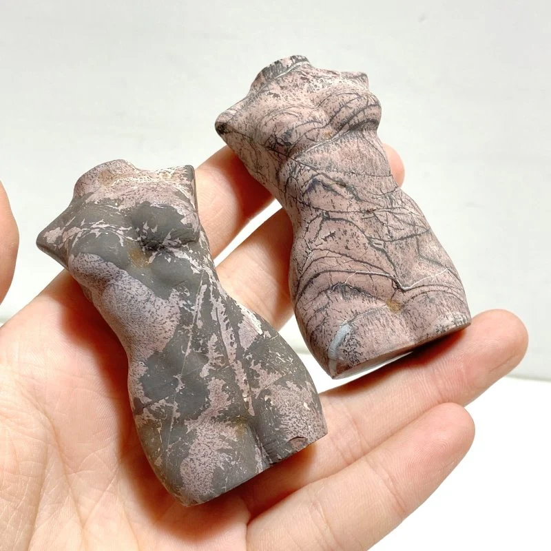 Ink Painting Stone Goddess Crystal Carving Wholesale - Image 8