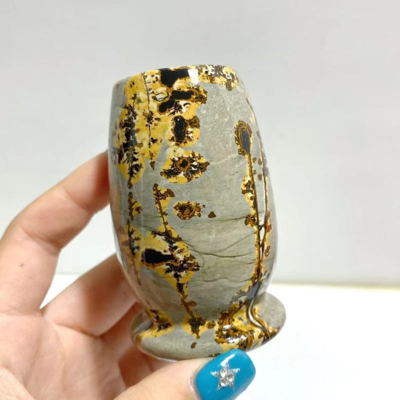 Ink Painting Stone Vase Wholesale Home Decor - Image 2