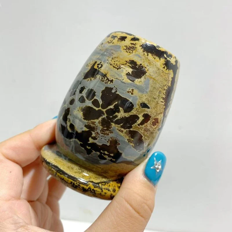 Ink Painting Stone Vase Wholesale Home Decor - Image 3