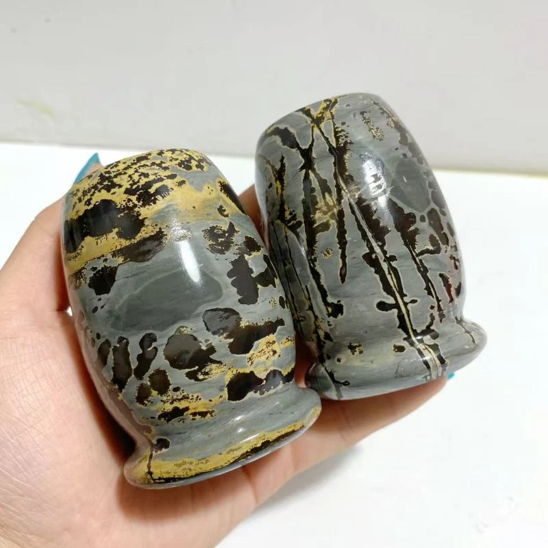 Ink Painting Stone Vase Wholesale Home Decor - Image 6