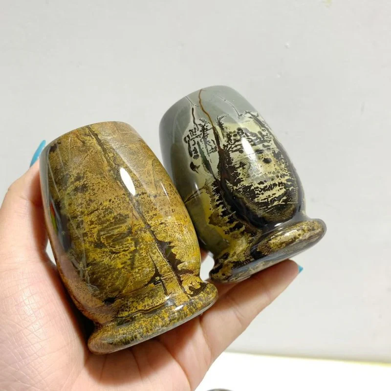 Ink Painting Stone Vase Wholesale Home Decor - Image 7