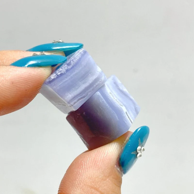 Irregular Blue Lace Agate Cube Wholesale - Image 4