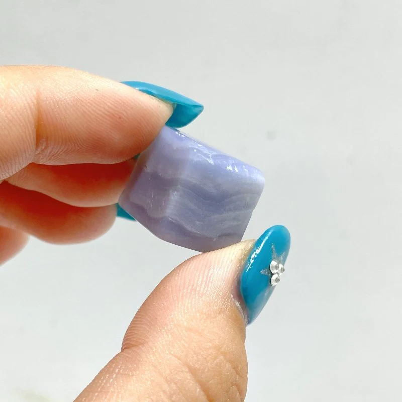 Irregular Blue Lace Agate Cube Wholesale - Image 5