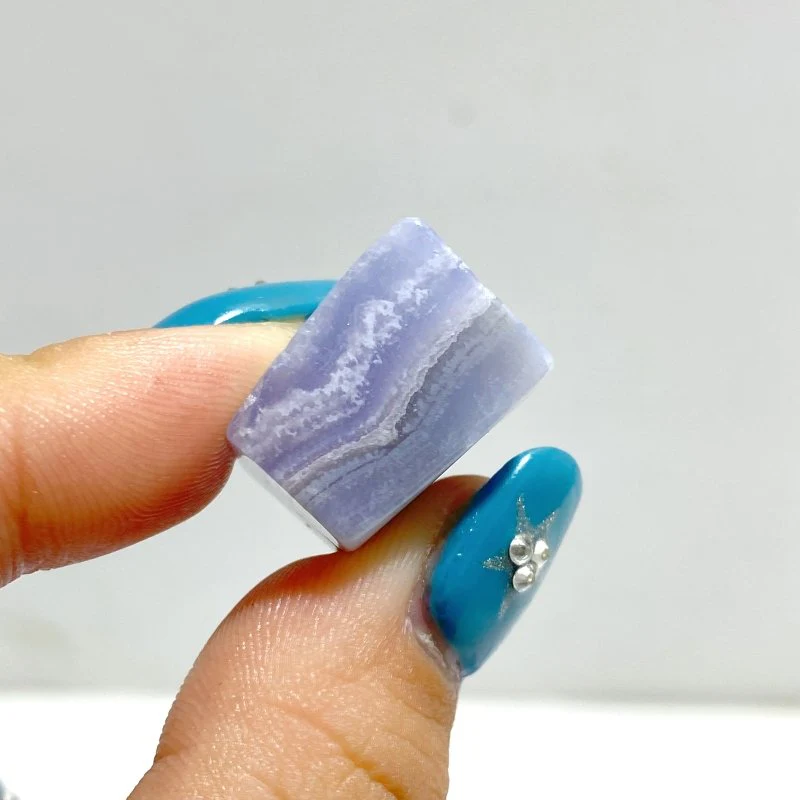 Irregular Blue Lace Agate Cube Wholesale - Image 6