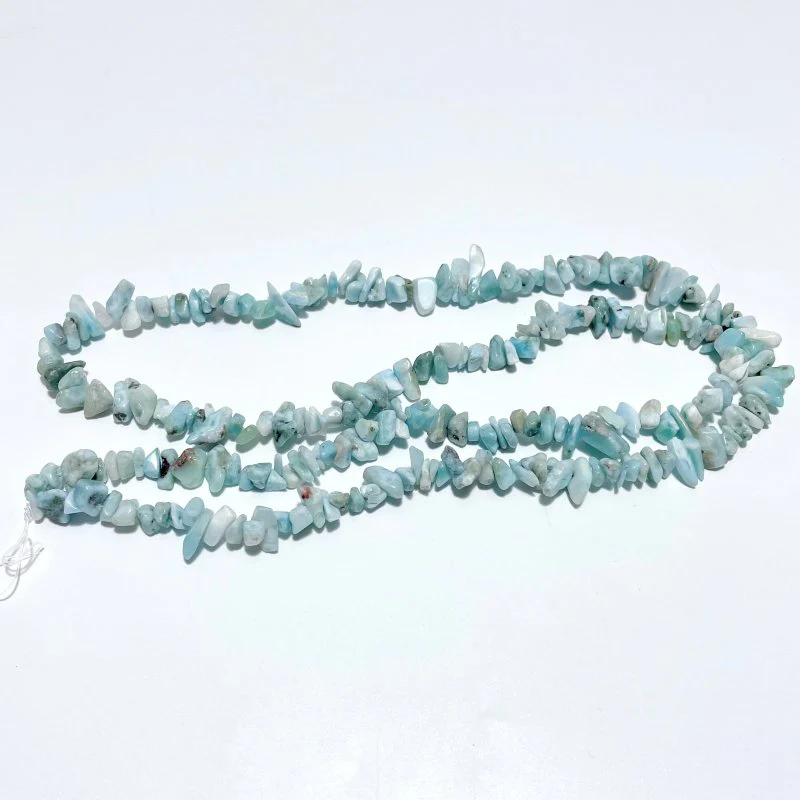 Irregular Crystal Chips Stone DIY Larimar Malachite Wholesale Loose Beads #1 - Image 4