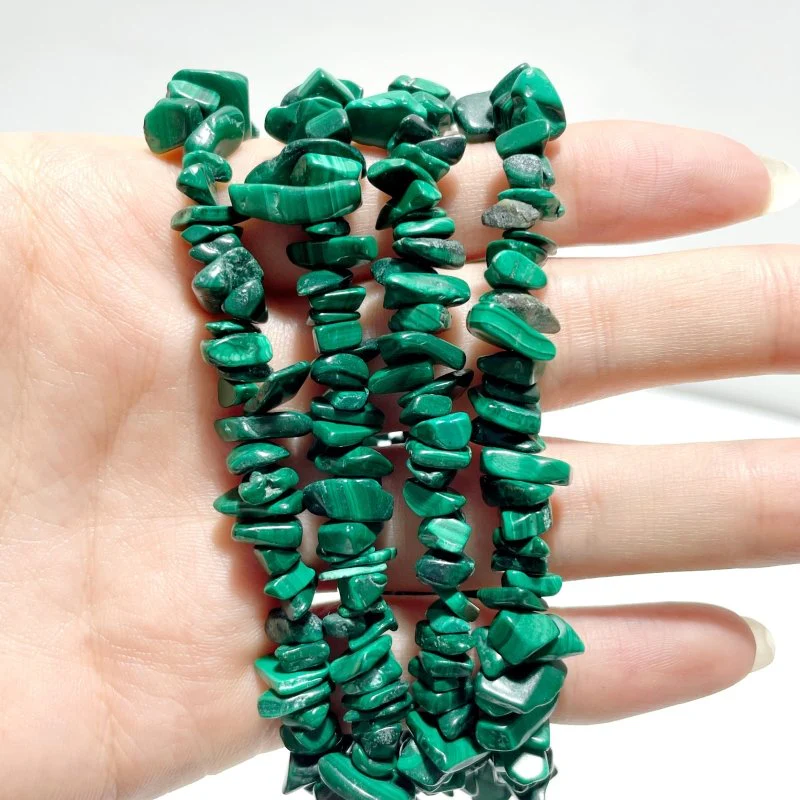 Irregular Crystal Chips Stone DIY Larimar Malachite Wholesale Loose Beads #1 - Image 5
