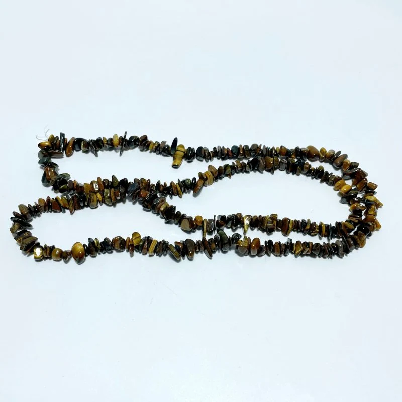Irregular Crystal Chips Stone DIY Rose Quartz Obsidian Loose Beads #2 - Image 3